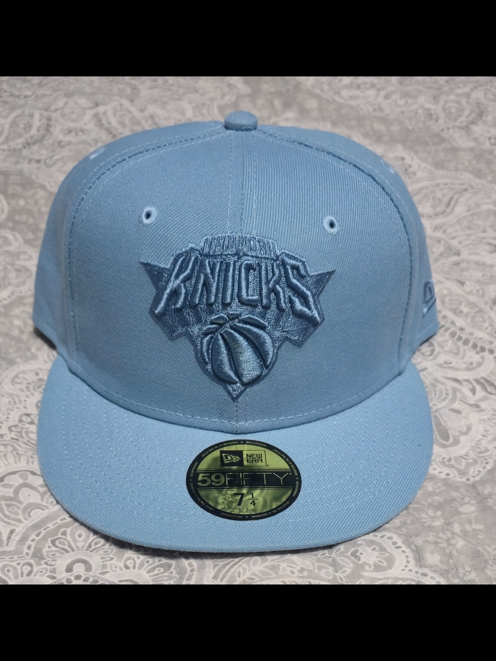 New Era Knicks Sky Blue 59FIFTY Fitted Hat